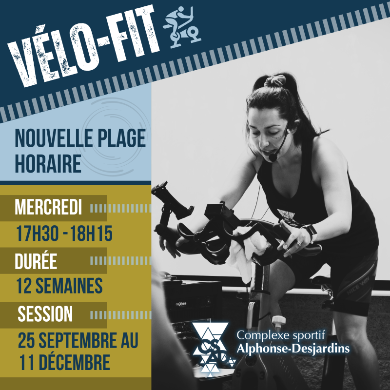 Velo Fit Cours de groupe CSAD